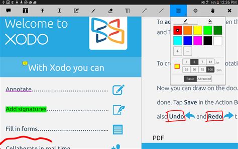 xodo pdf reader & editor